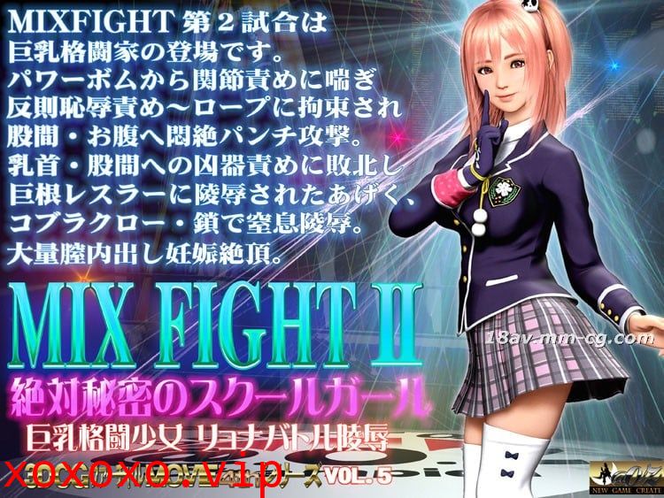 [3D]MIX FIGHT2絶対秘密のスクールガール}