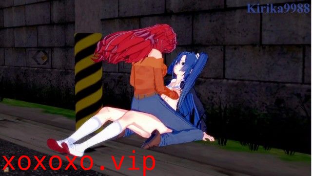 【3D】小美和莉莎在一条废弃的街道上进行激烈的性爱}